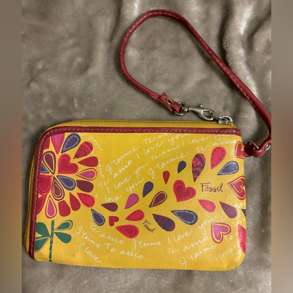 Fossil Small Wristlet | Color: Multi colors - Picture 2 of 5
